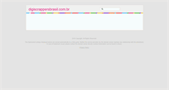 Desktop Screenshot of newsletter.digiscrappersbrasil.com.br